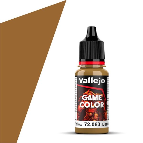 Vallejo 72063 18 ml. Desert Yellow
