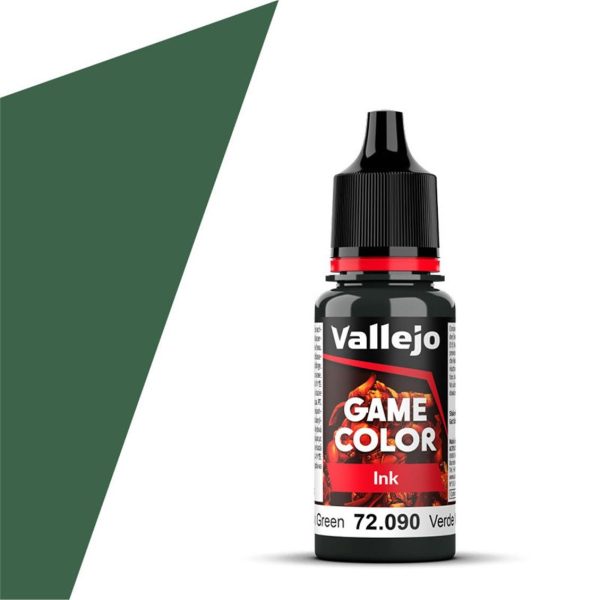 Vallejo 72090 18 ml. Black Green Ink