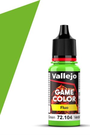 Vallejo 72104 18 ml. Fluorescent Green