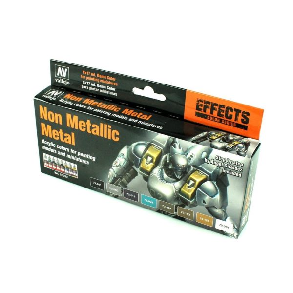 Vallejo 72212 8X18 ml. Non Metallic Metal