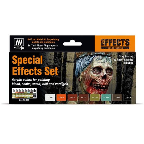 Vallejo 72213 8X18 ml. Special Effects