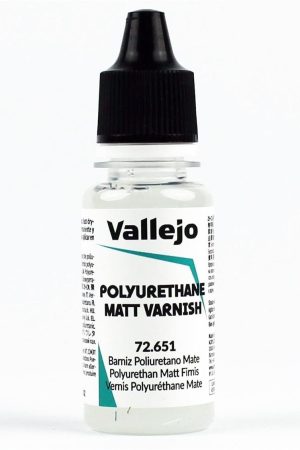 Vallejo 72651 18 ml. Matt Polyurethane Varnish