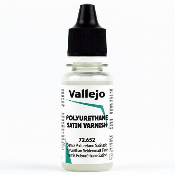 Vallejo 72652 18 ml. Satin Polyurethane Varnish