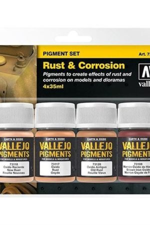 Vallejo 73194 4X35 ml. Rust & Corrosion