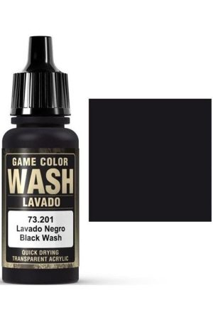 Vallejo 73201 18 ml. Black Wash