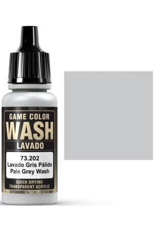 Vallejo 73202 18 ml. Pale Grey Shade Wash