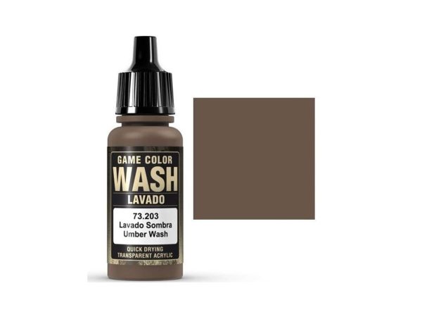 Vallejo 73203 18 ml. Umber Wash