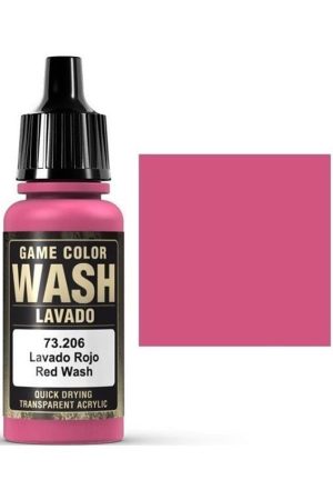 Vallejo 73206 18 ml. Red Wash