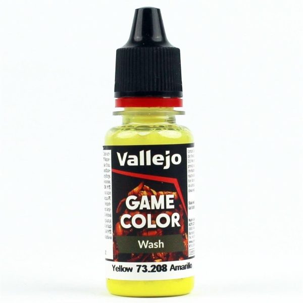 Vallejo 73208 18 ml. Yellow Wash