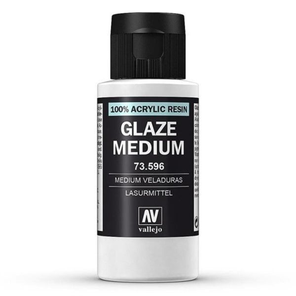 Vallejo 73596 60 ml. Glaze Medium (Şeffaflaştırıcı)