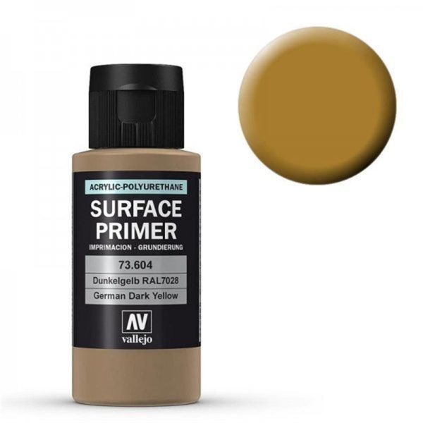 Vallejo 73604 60 ml. Ger. Dark Yellow