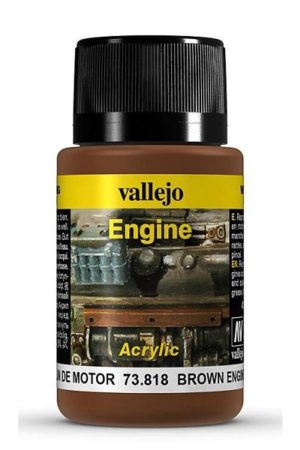 Vallejo 73818 40 ml. Kahverengi Motor Kurumu