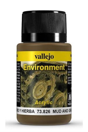 Vallejo 73826 40 ml. Çamur ve Ot Efekti Boyası