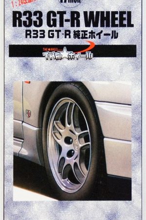 WHEEL-49 1/24 17 İNCHİ R33 GT-R GENUİNE WHEEL