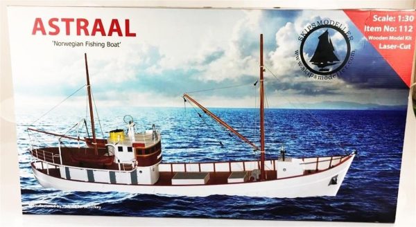 Türk Model 1/30 112 Astraal İskandinav Balıkçı Teknesi