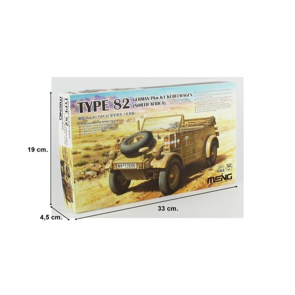 1/35 German Pkw.K1 Kübelwagen Type 82 - Görsel 5