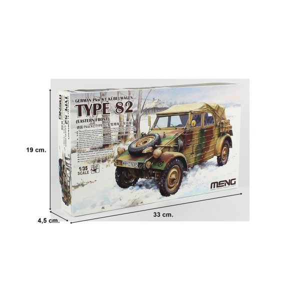 1/35 German Pkw.K1 Kübelwagen Type 82 - Görsel 5