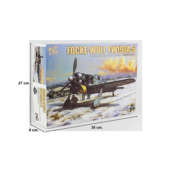 Border BF-003 1/35 Focke-Wulf FW-190A-6 - Görsel 5