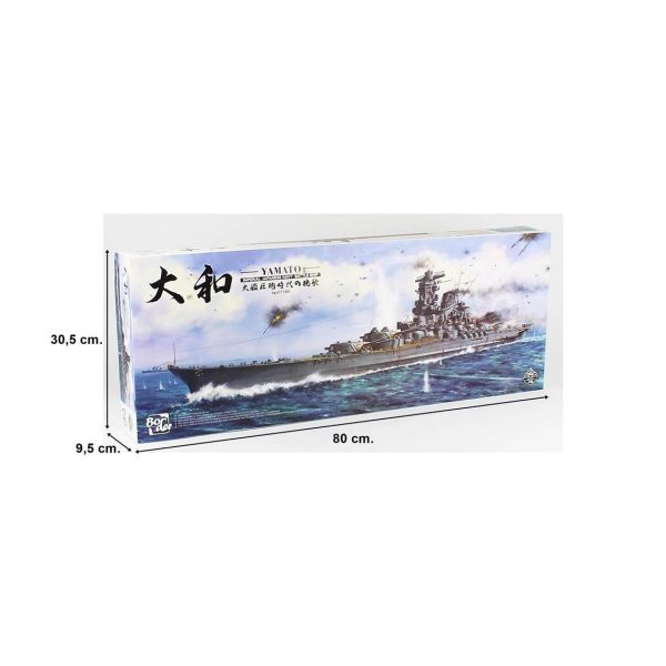 Border BS-004 1/350 IJN Yamato - Görsel 5