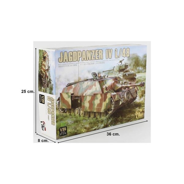 Border BT-016 1/35 Jagdpanzer IV L/48 - Görsel 5