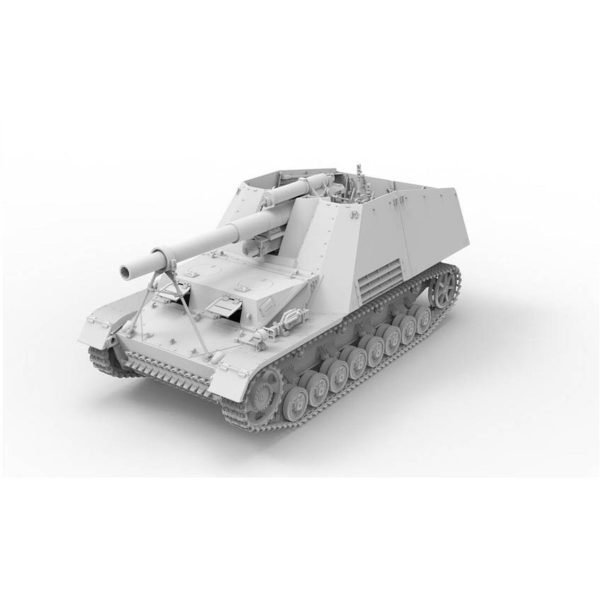15cm s.FH 18/1 Hummel Sd. Kfz. 165 Geç Dönem Tankı