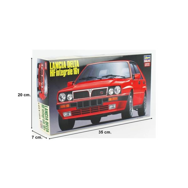 Hasegawa 20710 1/24 Ölçek, Lancia Delta HF Integrale 16v, Otomobil Plastik Model Kiti - Görsel 5