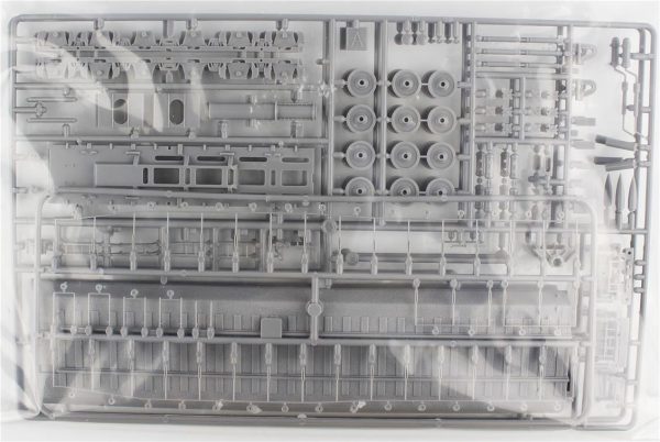 Hasegawa 30070 1/72 Ölçek, German Railway Gun K5 (E) Leopold Winter Camouflage w/Figure, Plastik Model Kiti - Görsel 4