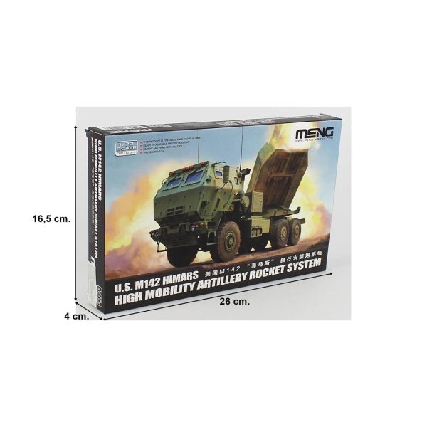 Meng 72-004 1/72 U.S. M142 HIMARS - Görsel 5