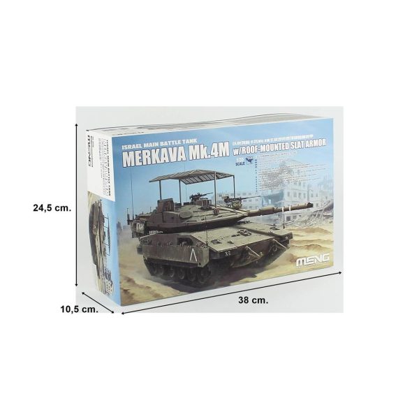 Meng TS-056 1/35 Israil Ana Muharebe Tankı - Görsel 5