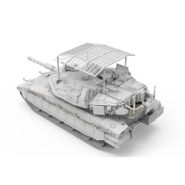 Merkava Mk.4M (Roof-Mounted Slat Armor)