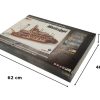 Occre 14003 1/80 Ölçek, Mississippi, 74 cm. Buharlı Amerikan Nehir Gemisi, Ahşap Model Kiti - Görsel 5