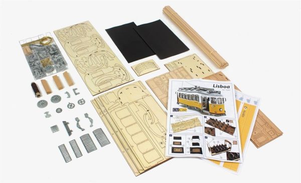Occre 53005 1/24 Ölçek, Lizbon Tramwayı Ahşap Model Kiti - Görsel 3