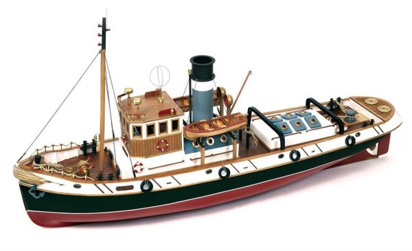 Ulises R/C Dönüştürülebilir Römorkör Ahşap Model Kiti