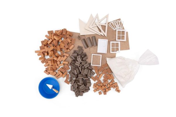 Teifoc 4300 Ahşap Çatılı Ev, Tuğla Yapı İnşa Kiti - Görsel 3