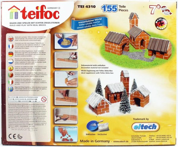 Teifoc 4310 Köy Evleri, Tuğla Yapı İnşa Kiti - Görsel 3
