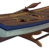 Türk Model 1/12 122 Sandal, 35 cm. Ahşap Model Kiti - Görsel 3