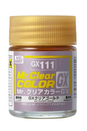 Mr.Hobby GX-111 18 ml. Clear Gold