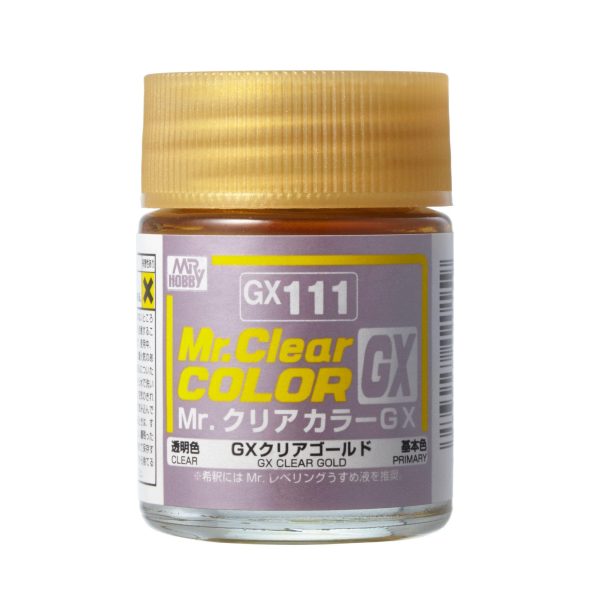 Mr.Hobby GX-111 18 ml. Clear Gold