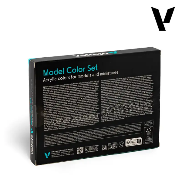 Vallejo 70257 16x18 ml. Wargame Special, Model Color Serisi Model Boyası Seti - Görsel 3