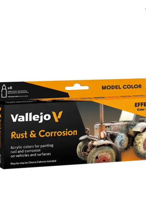Vallejo 70262 8x18 ml. Rust & Corrossion by Chema Cabrero