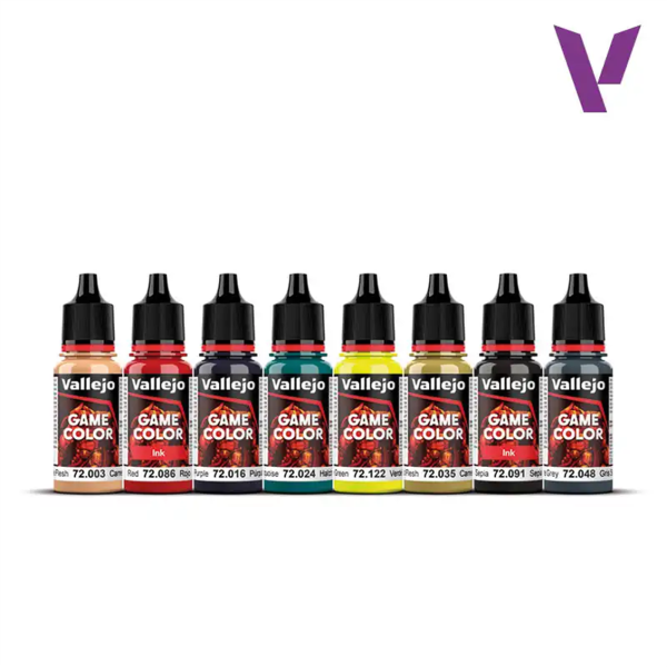 Vallejo 72191 8X18 ml. Non Death Chaos, Game Color Serisi Model Boyası Seti - Görsel 3